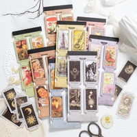 20 Sheets Vintage Paper Multi Style Deco Retro Stationery Supplies Writing Paper Journal Label Material Scrapbooking Supplies 1