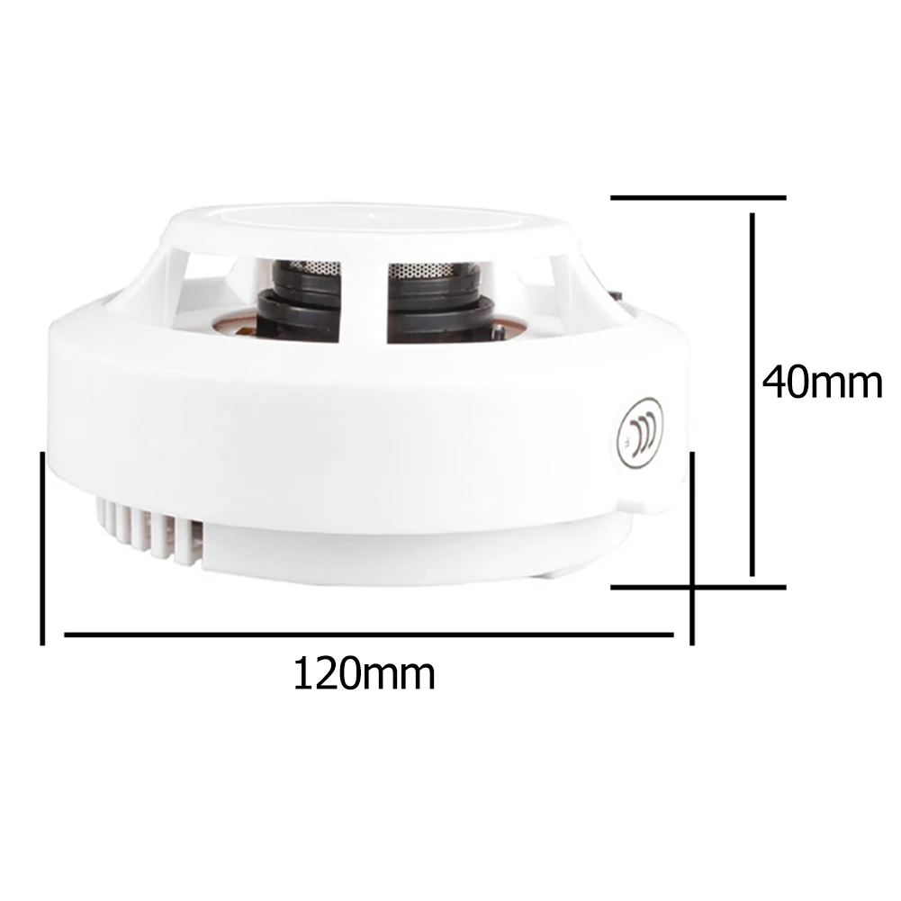 GD-SA1201W Smoke Fire Detector Alarm for Home Security - Reliable and Sensitive Sensor - 6