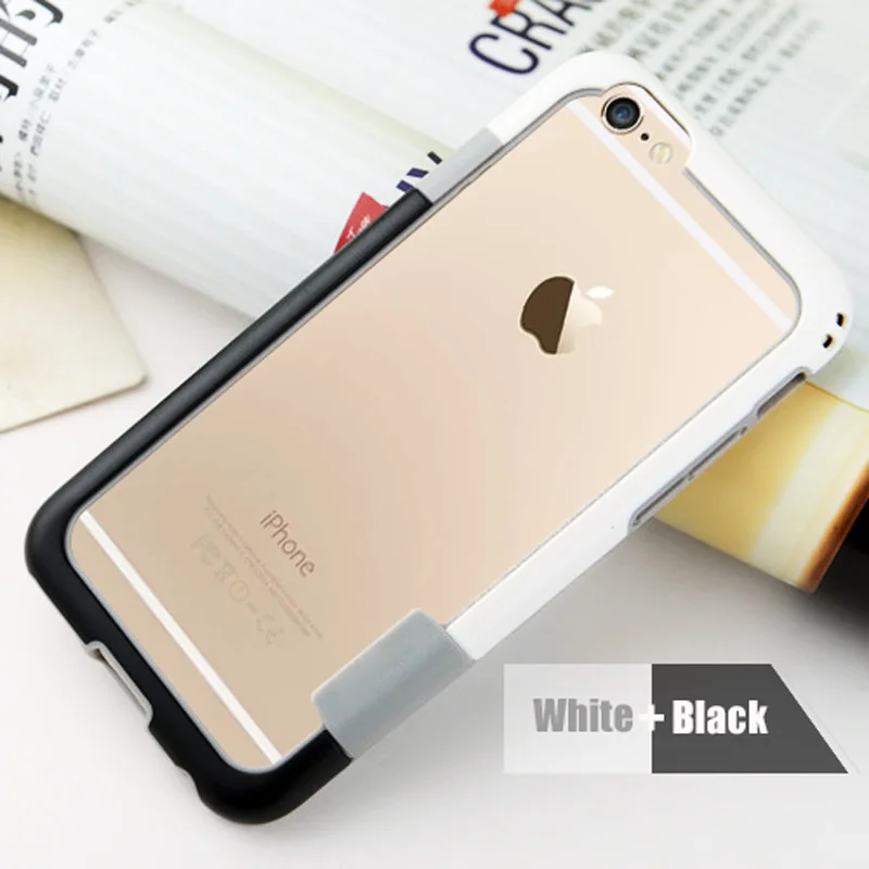 Multicolor Soft TPU Frame Case Cover Slim Silicone Bumper