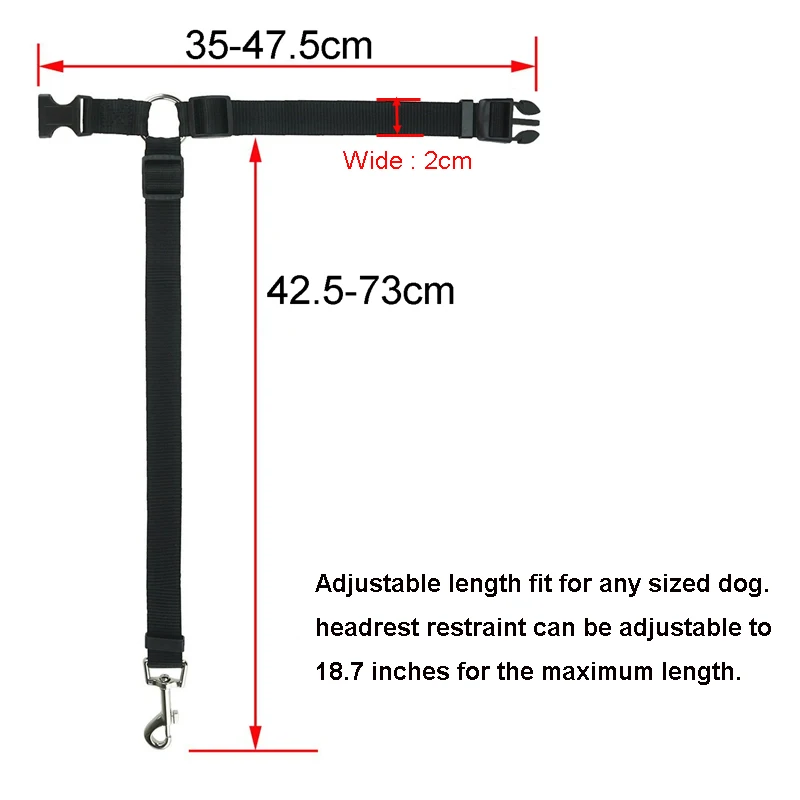 Dog Seat Belt Dog Leash Dog Harness Pet Collar Pet Harness Leash Pet Seat Belt Nylon Safety Belt Dogs Solid Color Pet Car Seat Belt Two-in-one Leash Adjustable Dog Harness Collar Products Pet Accessories