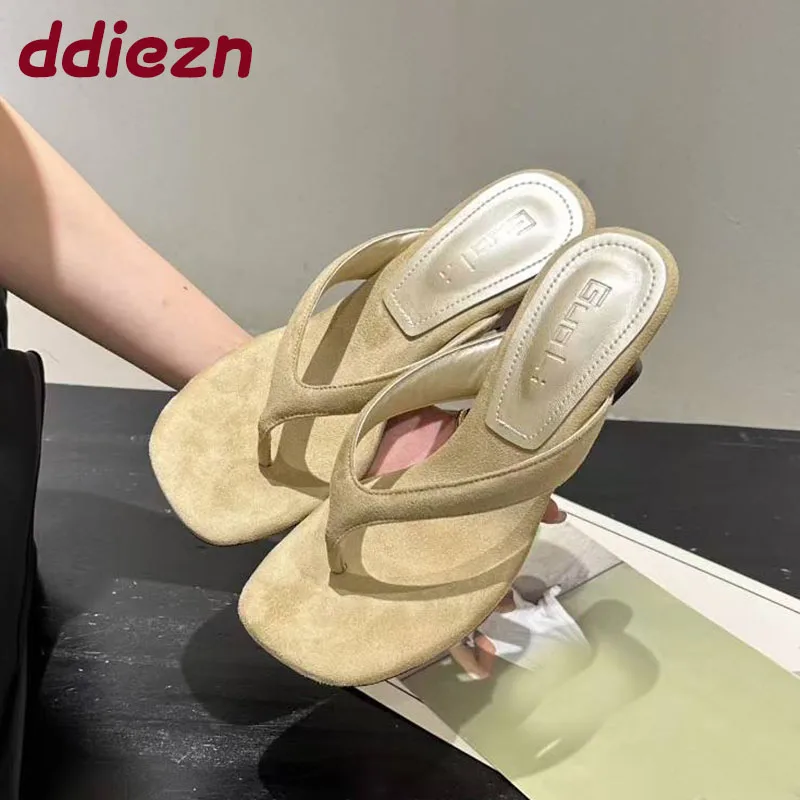 Female Summer Beach Slides Ladies Wedges Slippers Fashion