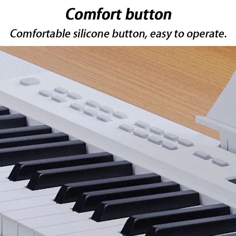 Electronic musical instrument 88 key folding electronic organ portable strength keyboard for children beginner professional