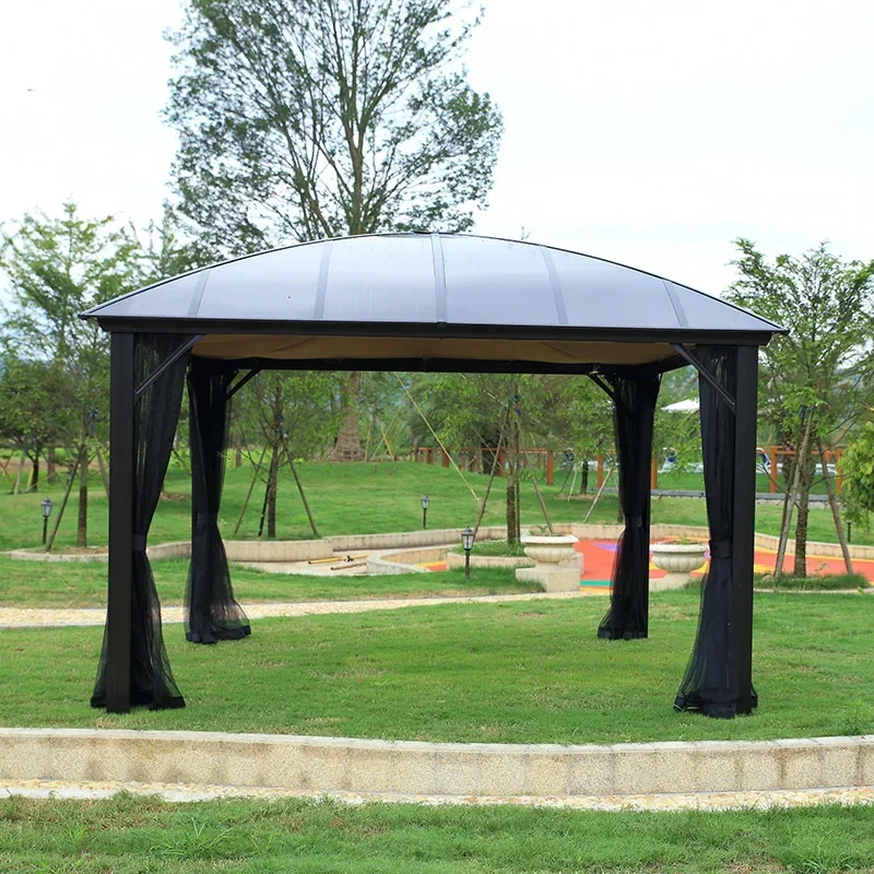 Padiglione, Tenda Da Cortile All'Aperto Parasole Caldo Baldacchino Rurale Pavilion Garden Quadrangle Pavilion Mosquito Proof Pavilion Carport