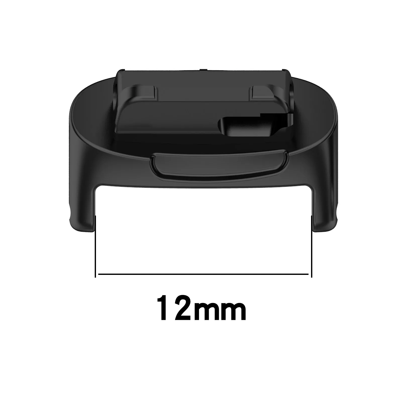 Stainless Steel 12mm Replaceable Connector Adapter for Fitbit Inspire Watch Accessories