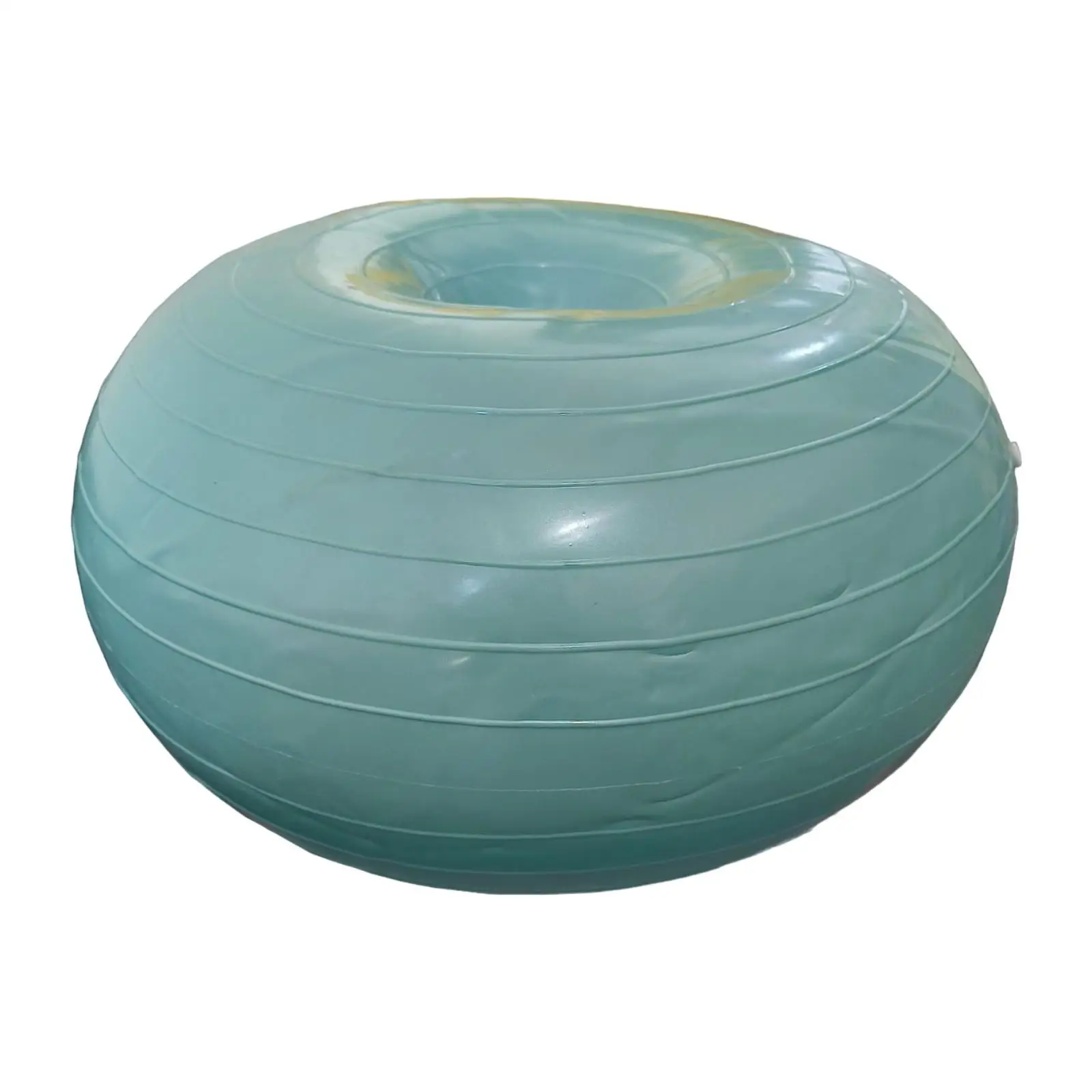 Inflatable Exercise Ball Balance Stability Training Donut Ball Chair Stability for Core Training Yoga Pilates Workouts Gym