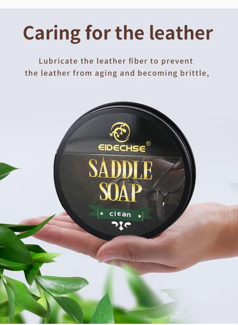 Saddle Soap Leather Cleaning Soap Maintaining Softness Elasticity For Sofa  Clothing Bags Cleaning Caring Leathercraft Accessorie - AliExpress