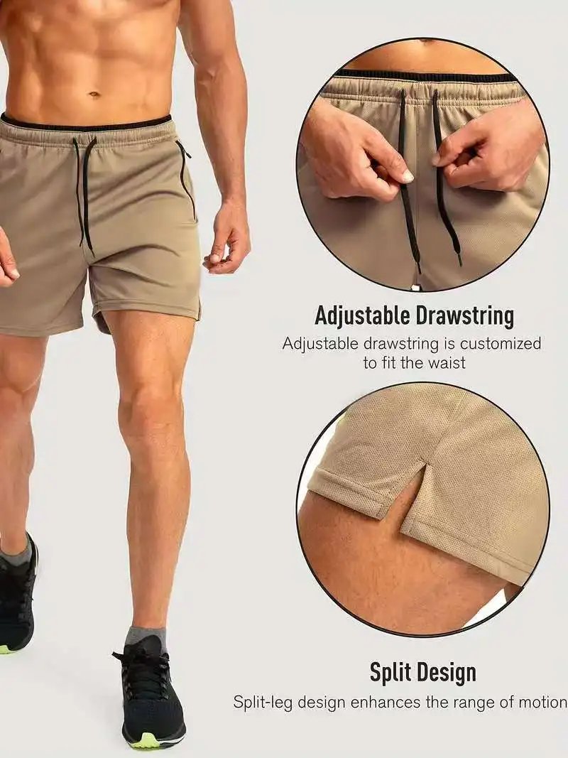 New men's quick-drying beach shorts fitness shorts summer swimwear leisure sports men's swimming board tide beach