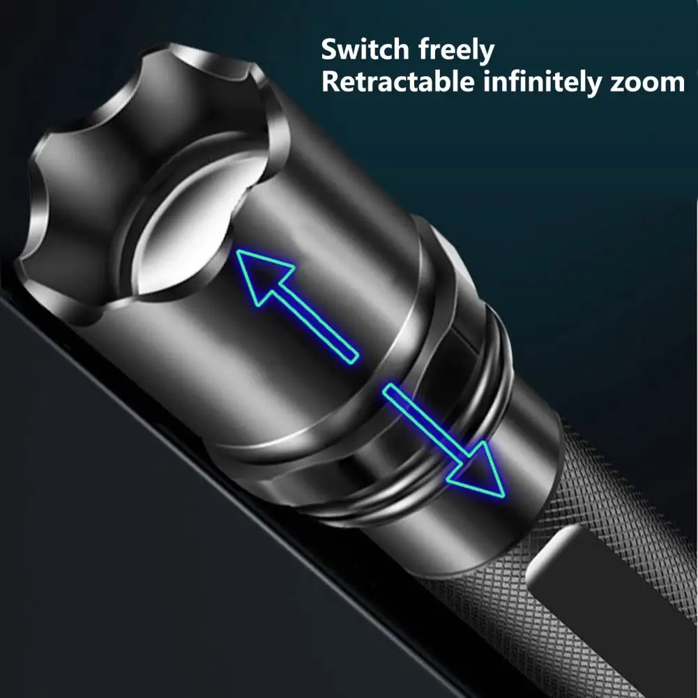 

LED Torch Useful Zoomable Portable Outdoor Portable Emergency Flashlight LED Torch Camping Supplies