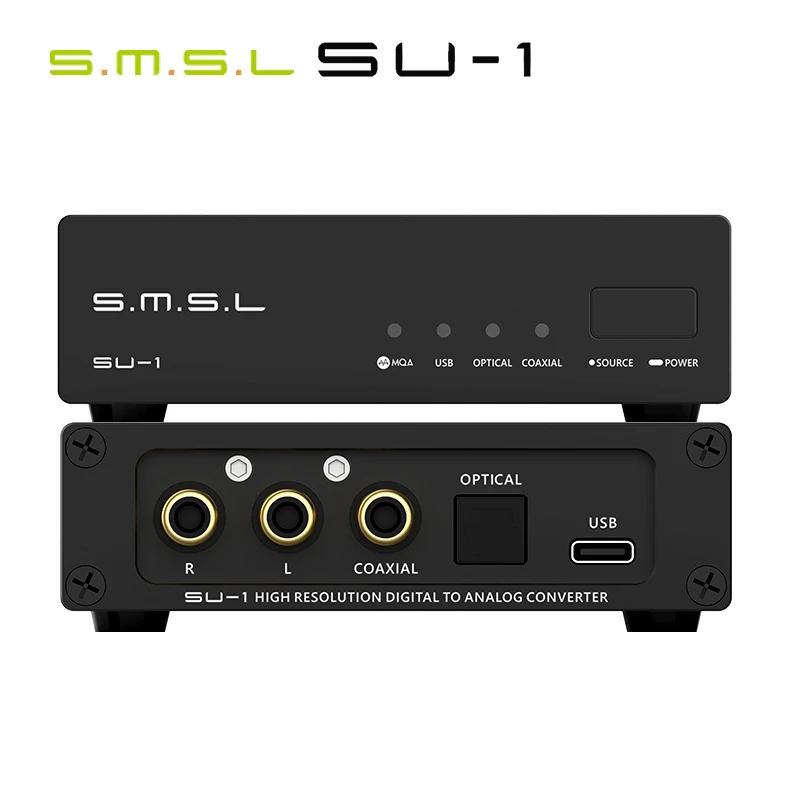 SMSL SU 1 MQA MQA CD decodificador de áudio, AK4493S, XU316, 768kHz