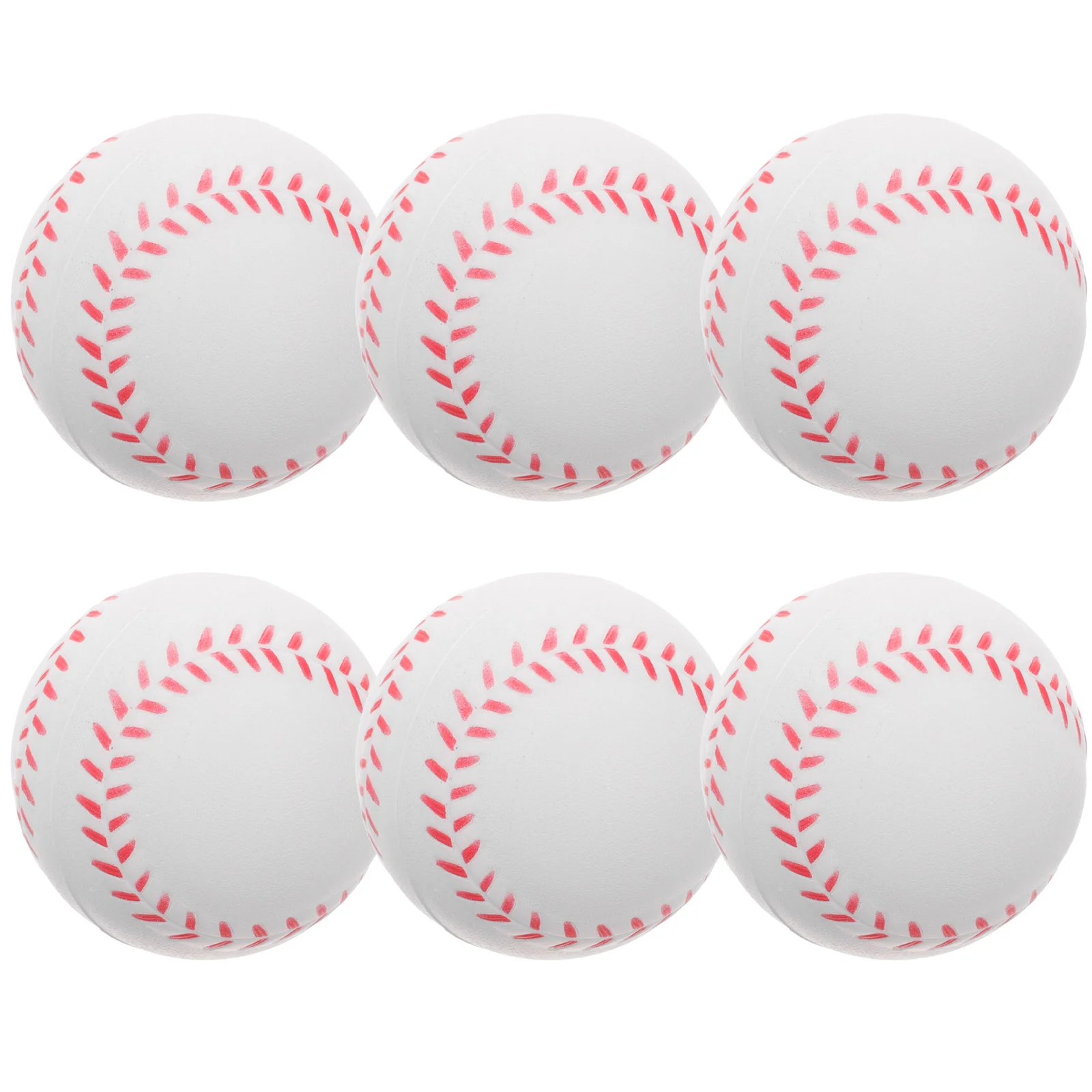 

6 Pcs Sponge Training Foam Foam Baseballss Pet Toy Children Practice Foam Foam Baseballsss Gifts Pu for Playing
