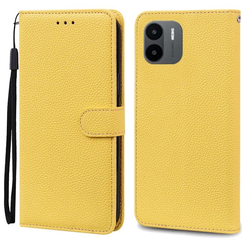 Leather Flip Wallet Phone Case - Elegant Book Style Cover, Durable Protection, Sleek Design