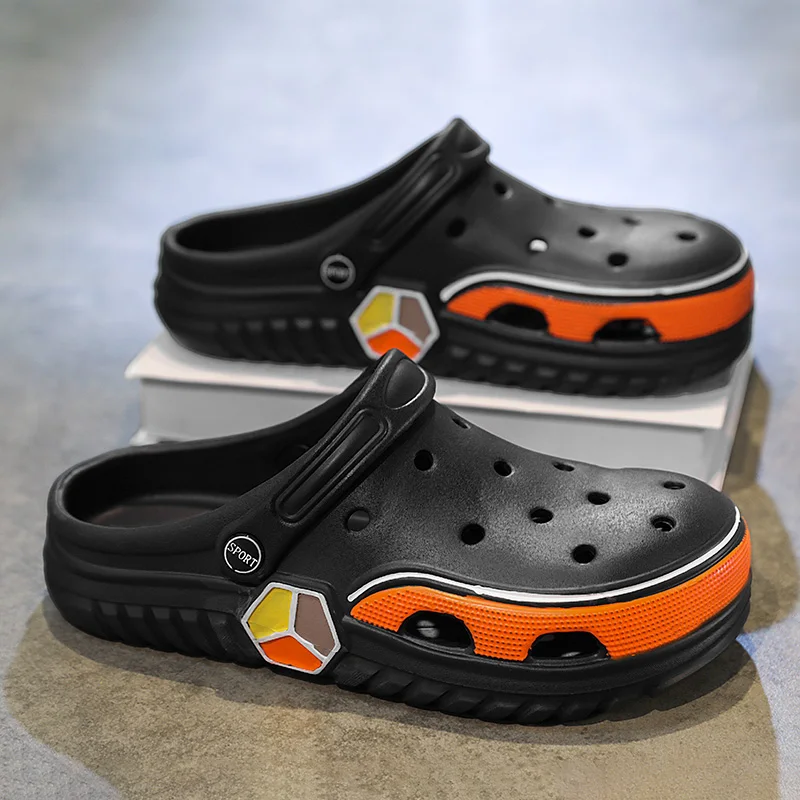 

Summer Men's Sandals Youth Mens Casual Shoes Fashion Daily Non-slip Soft Comfortable Sandal for Men Beach Flip-flop Main Push