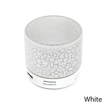 Mini Bluetooth Speaker Wireless Loudspeaker Crack LED SD Card USB Subwoofer Portable MP3 Music Sound Column for PC Mobile Phone
