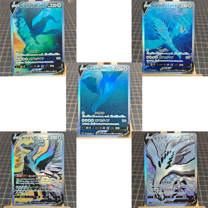 Pokemon Diy Eeveelution Gengar Vmax Charizard Self Control Collect Signature Trading Flash Card Anime Cartoon Original Gift