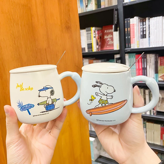 Peanuts Snoopy Japan Mug Cups with 3D Silicon Cup Cover – Object