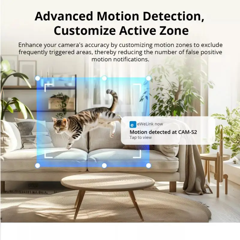 SONOFF CAM Slim Gen2 1080P HD WiFi Smart Home Security Camera Motion Detection With Night Vision Work With Ewelink Alexa Google 2