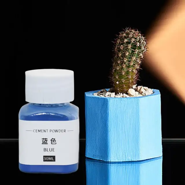 Polvere di cemento colorante per calcestruzzo 30ml pigmento per gesso colorante per gesso stucco stuccatura vernice al latte ceramica colorazione 4