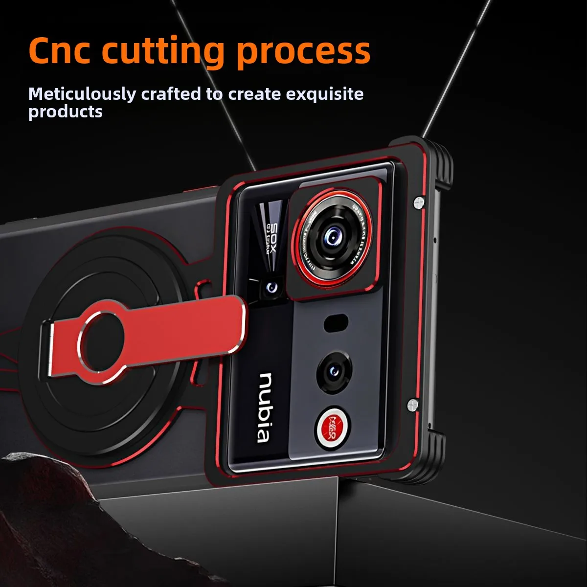 Ultra Clear Magnetic Aluminum Alloy Shockproof Bumper Case