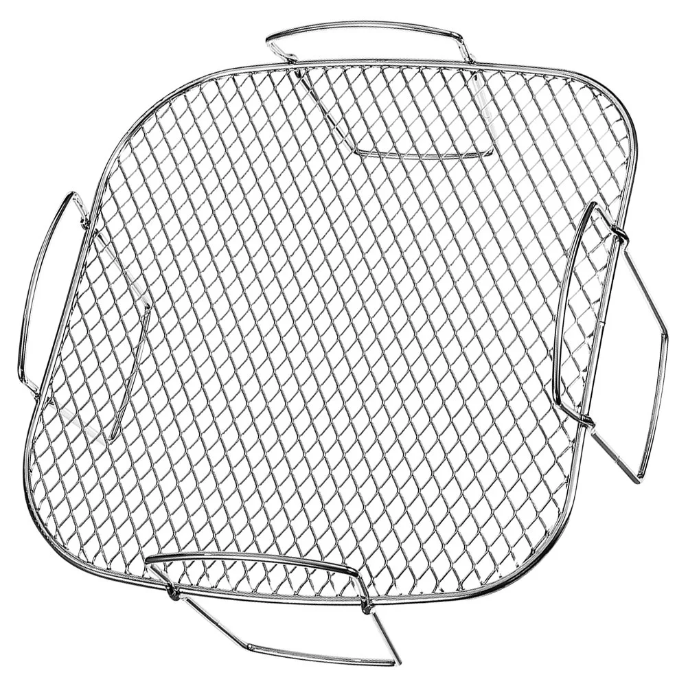 

Stainless Steel Air Fryer Grill Drying Steaming Rack Vegetable Dehydrating Barbecue Bread Multifunction