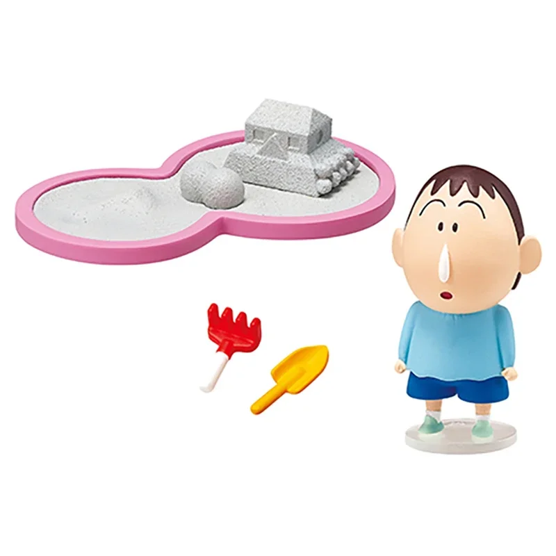 RE-MENT 크레용 신찬 후타바 유치원 블라인드 박스 장난감 미니 장면 시리즈 그림 인형 모델 장난감 장식품 수집