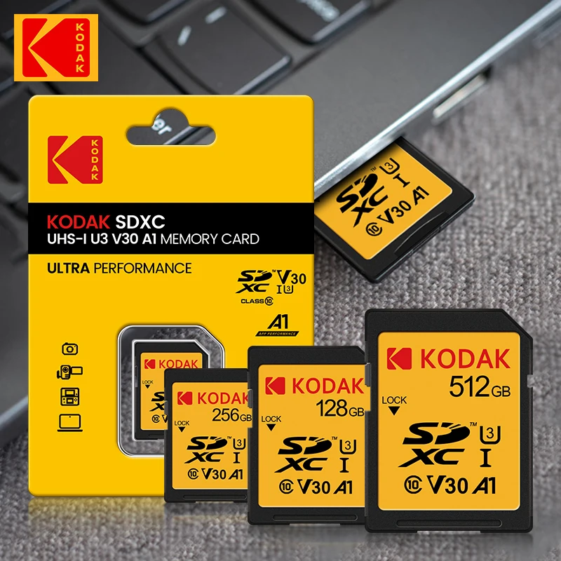 KodakSDCardExtremePROMemoryCardHighSpeed512GB256GB128GB64GB
