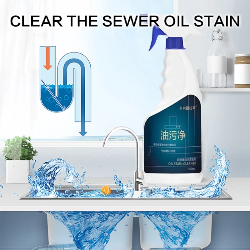 Powerful Foam Cleaner Degreasing Kitchen Cleaner Oil Heavy Oil Range Hood hot sall