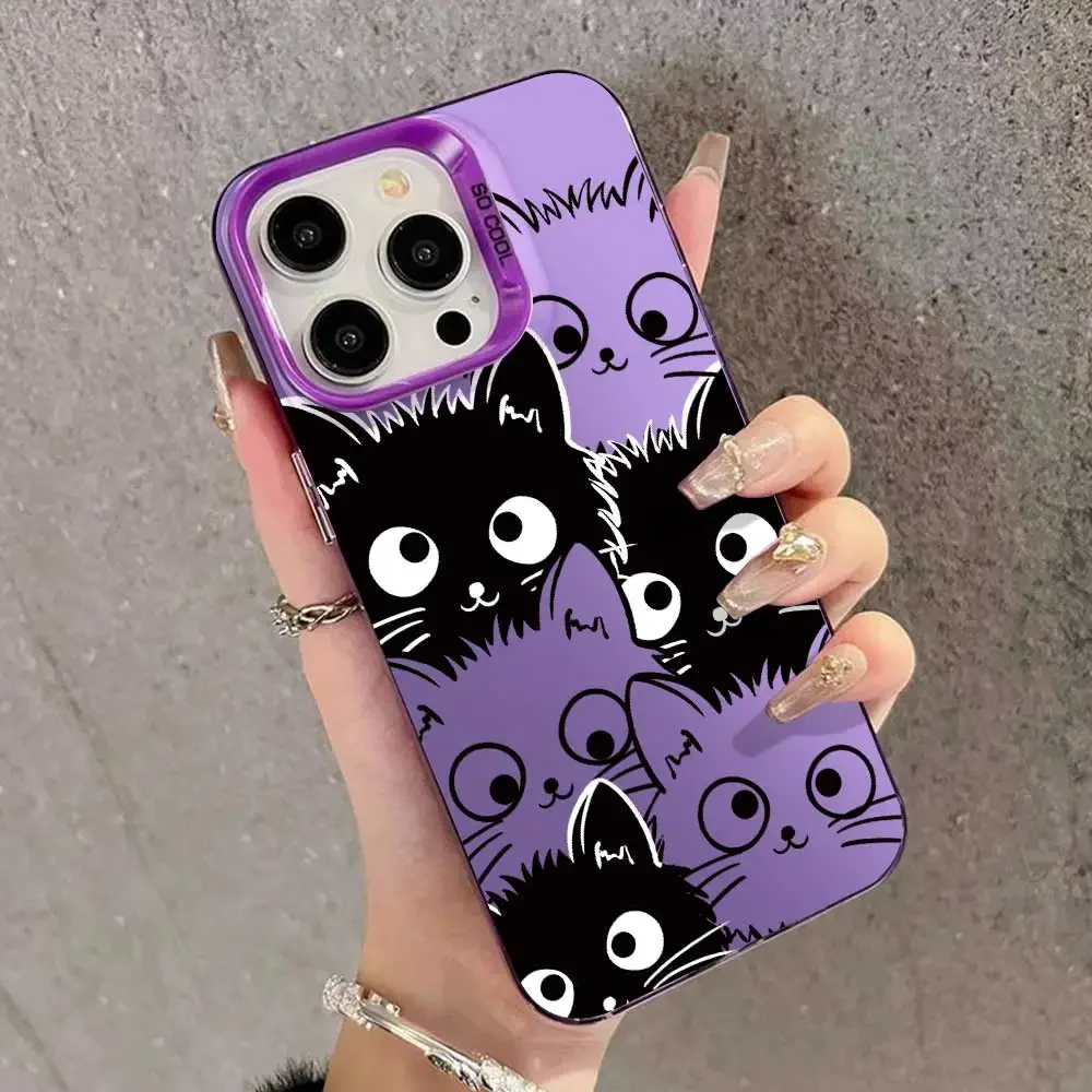 Cute Animal Soft Silicone Phone Case - Silver IMD s