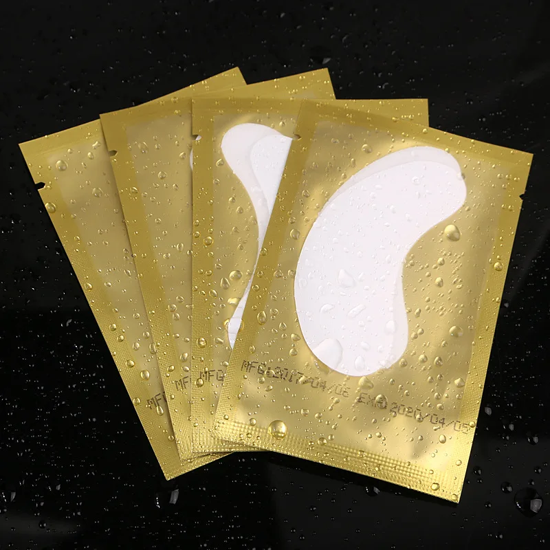 

Sdatter 50pairs/pack New Paper Patches Eyelash Under Eye Pads Lash Eyelash Extension Paper Patches Eye Tips Sticker Wraps Make U