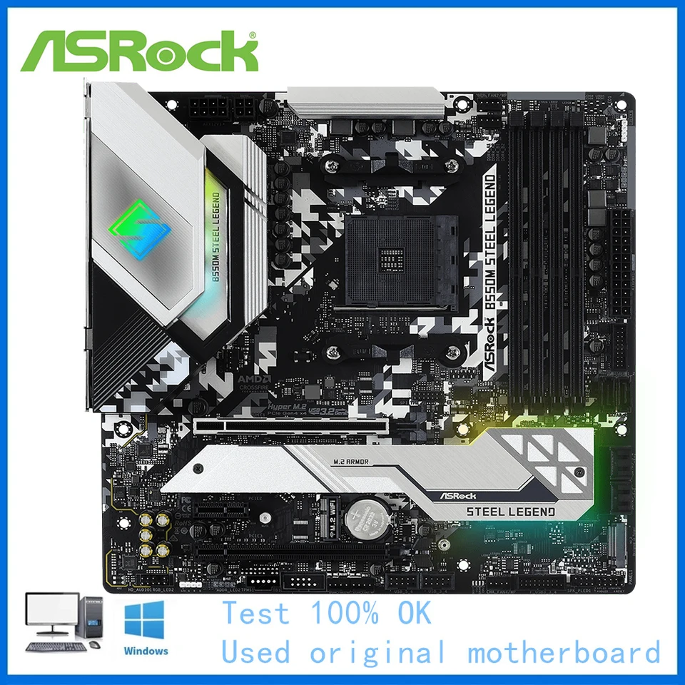 B550M Steel Legend & Ryzen9 5950x