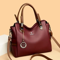 Real Women Soft Leather Shoulder Bags Luxury Women's Bag High Quality Ladies Handbag Fashion Female Messenger Bag Large Tote Sac 5