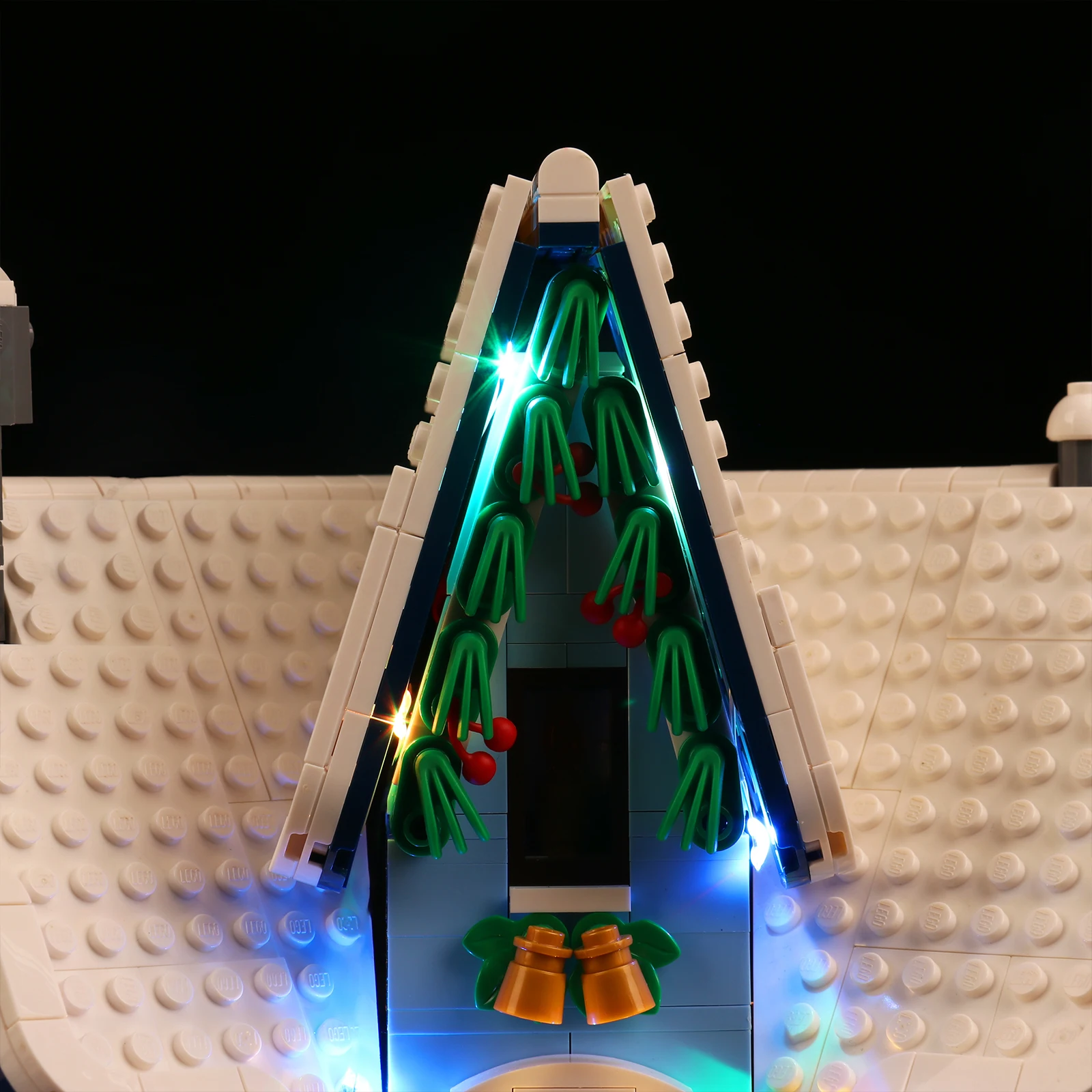 Vonado LED Light Kit For 10293 Santa’s Visit Building Blocks Set (NOT Include the Model) Bricks DIY Christmas Gift Toys 6