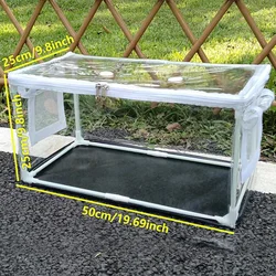 All - Weather Insulated Greenhouse Shed for Indoor Gardening and Plant Cultivation (Top door)