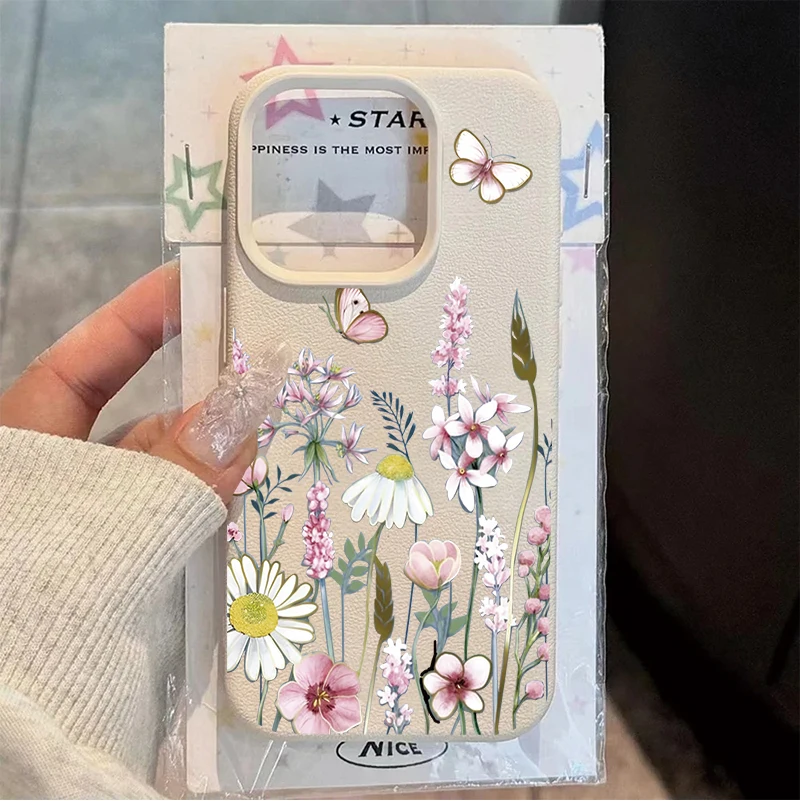 Artistic Oil Painting Flower Silicone Phone Case