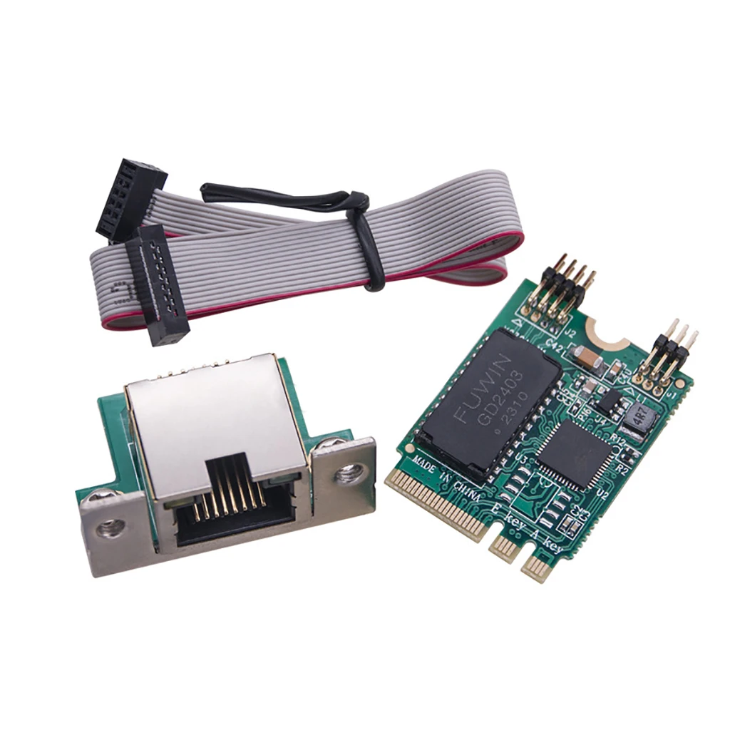 Mini PCIe / M.2 A + E KEY 10/100/1000M/2,5G Гигабитная Ethernet.