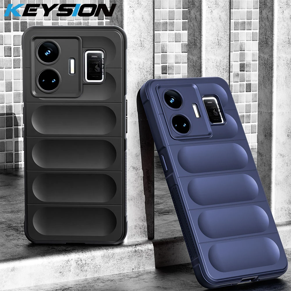 KEISION Shockproof Anti-Skid Soft Silicone Phone Case