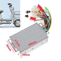 Accessoires de vélo électrique 36V/48V, contrôleur de moteur à courant continu sans balais 350W pour vélo électrique, Scooter électrique 3