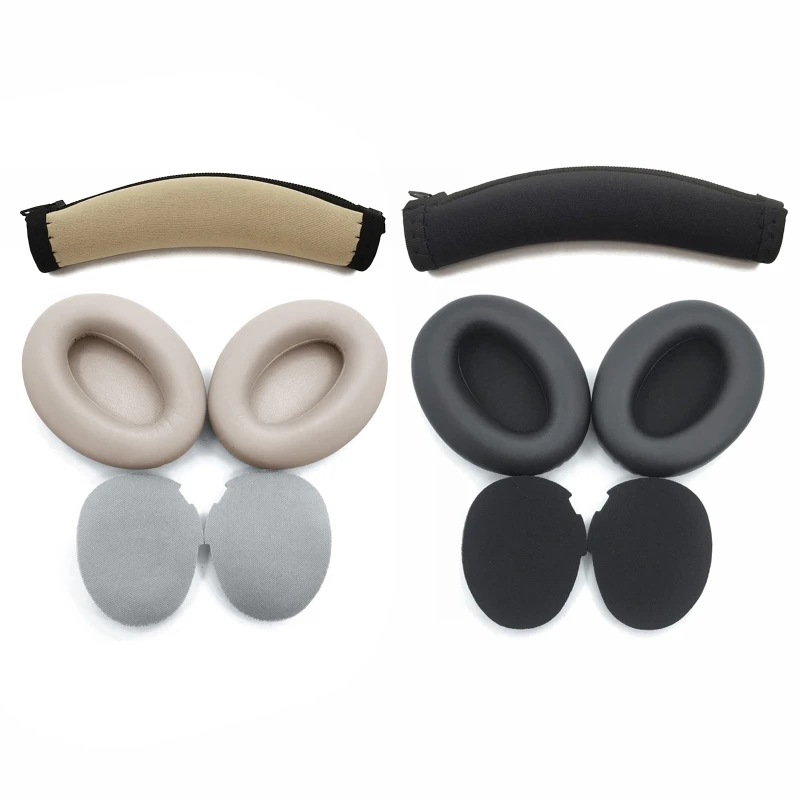 

Replacement Memory Foam Earpads Cushion for Sony WH-1000XM3 1000XM3 MDR 1000X WH-1000XM2 Headphones Ear pads Earcups Headbeam