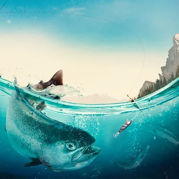 5-20PCS Luminous Artificial Squid Hook Horizontal Prawn Hook 70mm Wood Shrimp Cuttlefish Hard Bait for Cuttlefish Sea Fishing 3