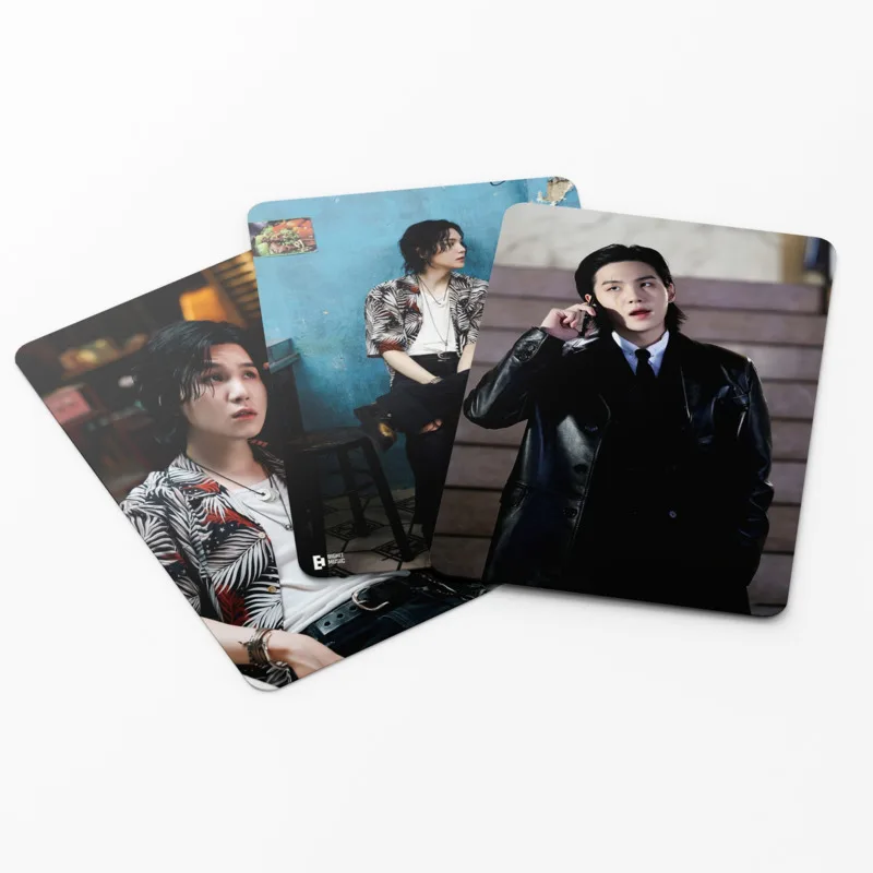 Kpop SUGA Lomo Card SUGA D-DAY Postcard Album New Photo Print