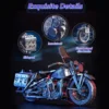 IRON STAR 3D Metal Puzzle Captain America WLA1942 motorcycle Collection Model Kits DIY Assemble Jigsaw Toys for Adults 4