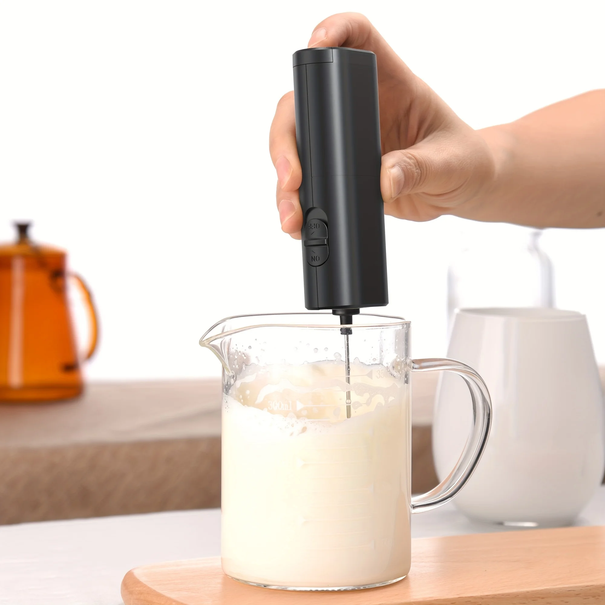 1pc Multifunctional Coffee Milk Frother milk frother electric milk frother Home Milk Maker Blender Handheld Egg Whisk Automatic Blender Cream