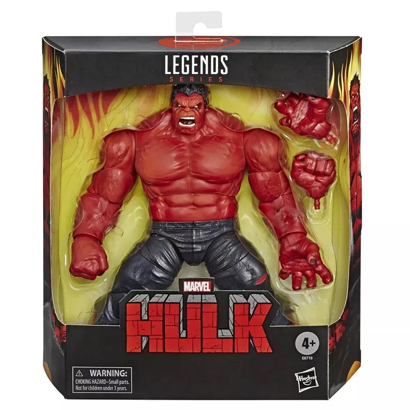 

Hasbro Marvel Legends Series Avengers red Hulk Premium Design Action Figure Model Toy 6 Inch