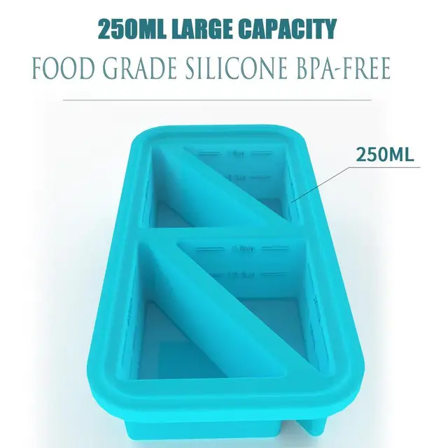 Silicone Freezing Tray Easy-release  Silicone Container Freezing Soup -  Tray - Aliexpress