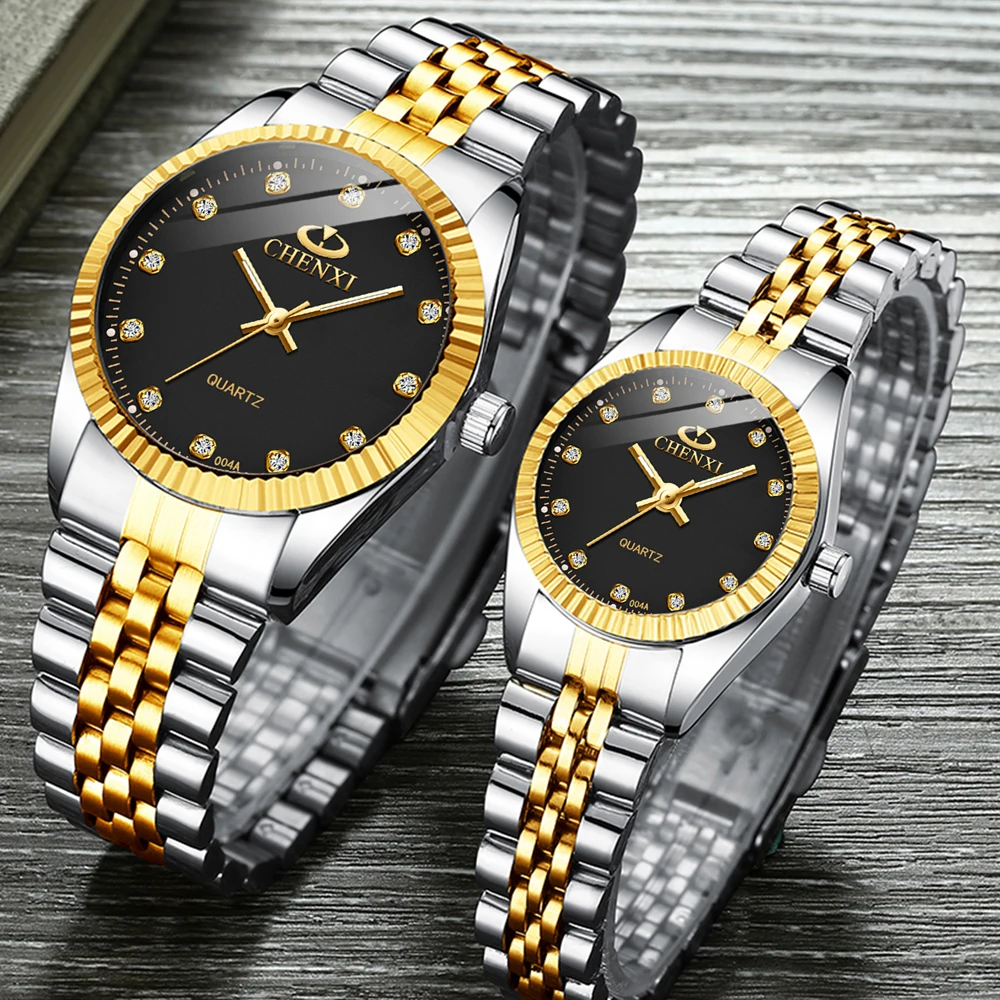 CHENXI العلامة التجارية الفاخرة ساعة رجالي 30 متر...