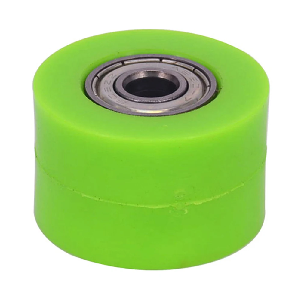 Motorcycle Chain Roller Tensioner Pulley wheel guide 8mm or 10mm for XR CR CRF 125 250 450 Pit Pro Dirt Bike Motocross