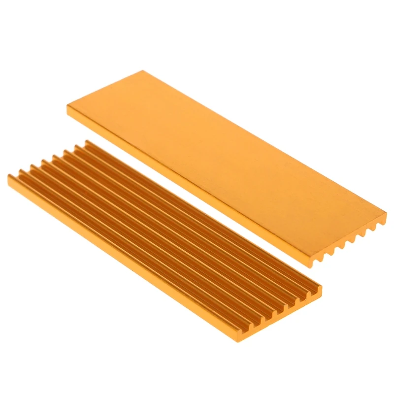 

Aluminum Cooling Heat Sink Thickness 3mm for M.2 PCI-E NVME SSD Heatsink