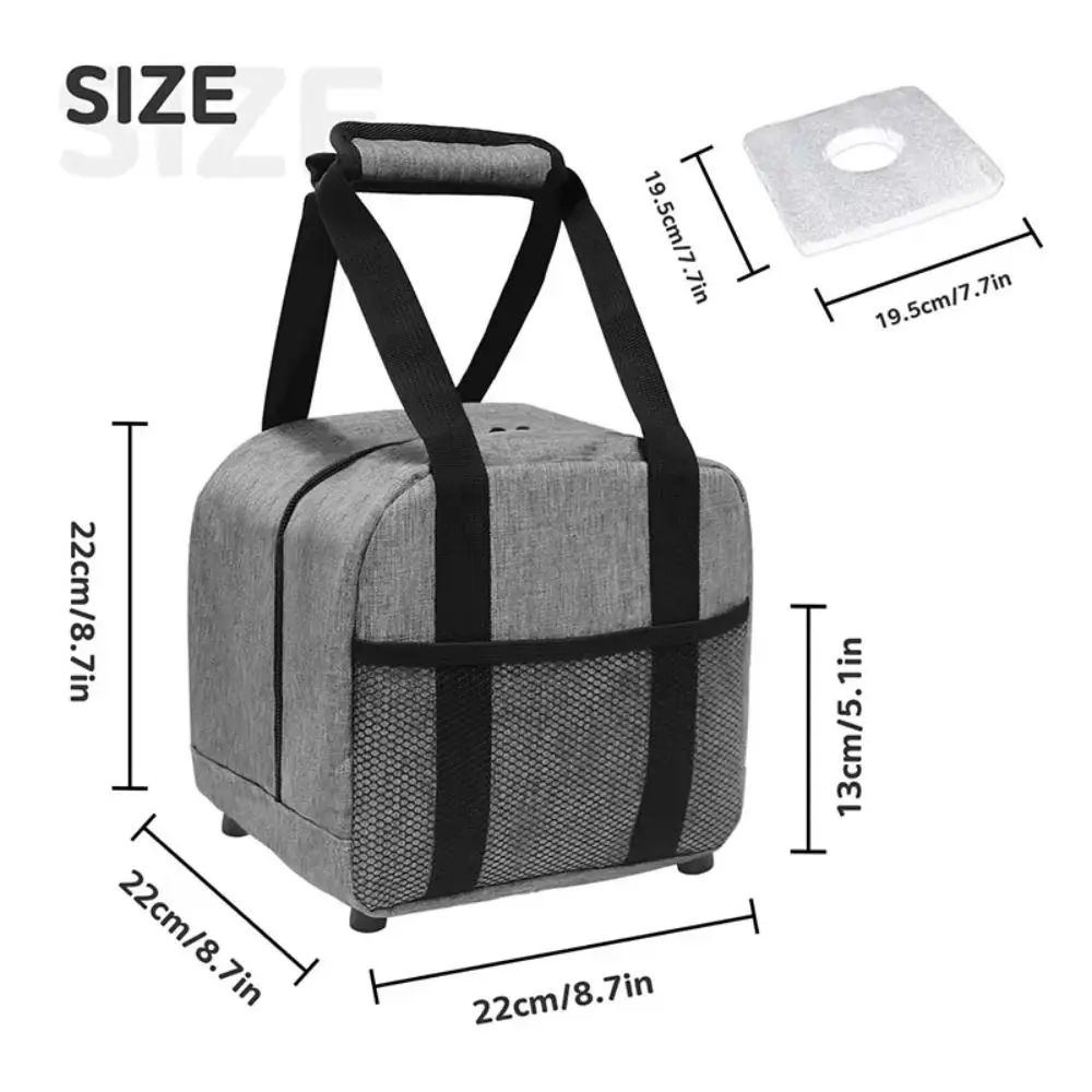 Borsa Imbottita per Palla da Bowling, Porta Palla Antiurto, Borsa Singola per Bowling, Borsa Leggera per Conservazione, Custodia Contenitore per Bowling - immagine 6