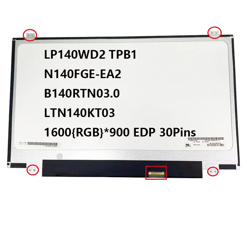 DISPLAY SLIM LED Edp 14,0" Compatibile LTN140KT13 - IT - Foto 7