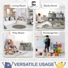 Toy Organizer with 8 White Plastic Bins,Storage Cabinet for Messy Items,Perfect Toy Storage Solution,for Toddler Room Organizers 6
