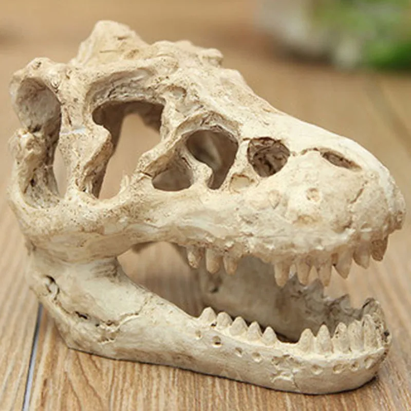 Resin Aquarium Ornaments Resin Dinosaur Fish Tank Decoration Landscaping Aquariums Background